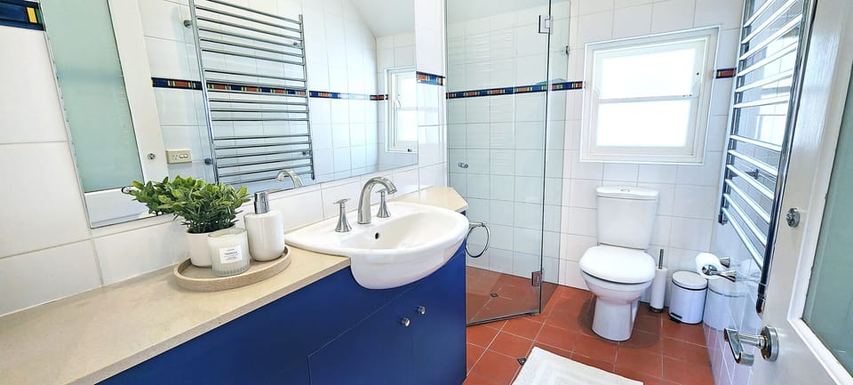 Bathroom with walk-in shower
