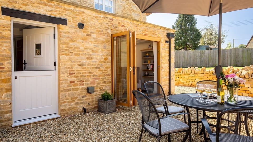 Step outside to discover a garden made for relaxed afternoons and sociable evenings.