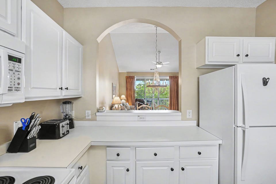 View of Condo from Kitchen