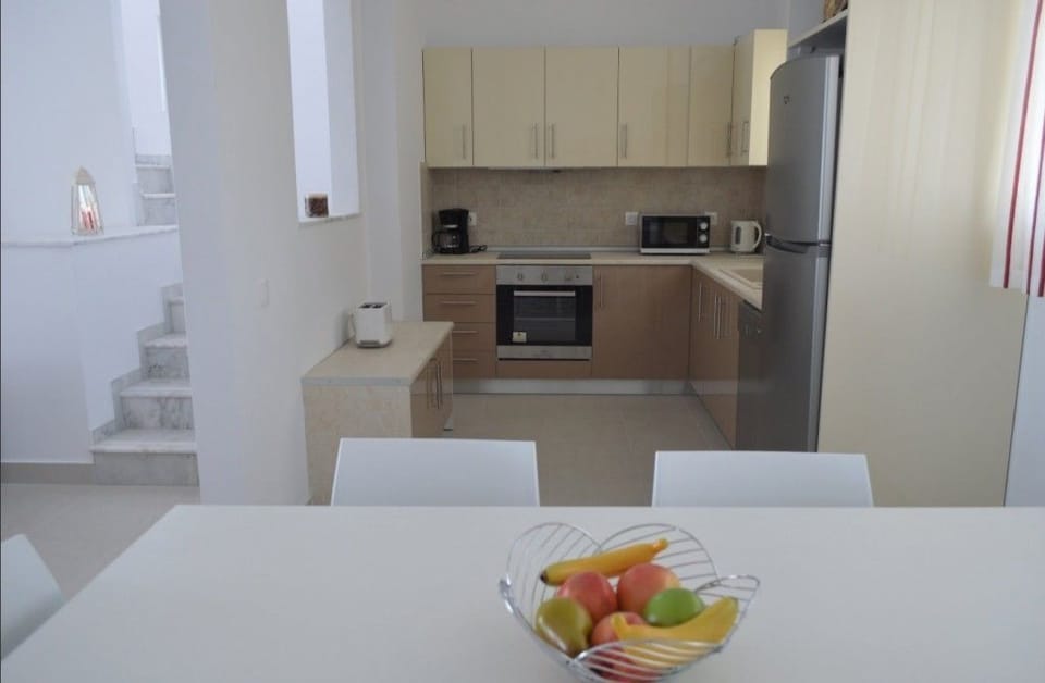 Villa, 3 Bedrooms, Private Pool, Sea View | Private kitchen | Full-size fridge, microwave, stovetop, dishwasher