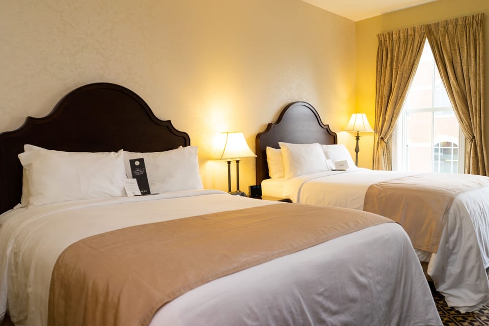 Superior Double Room, 2 Queen Beds | Premium bedding, pillowtop beds, desk, blackout drapes