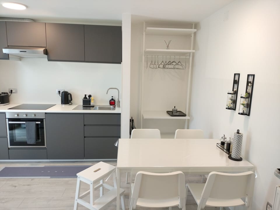 Kitchen with dining area