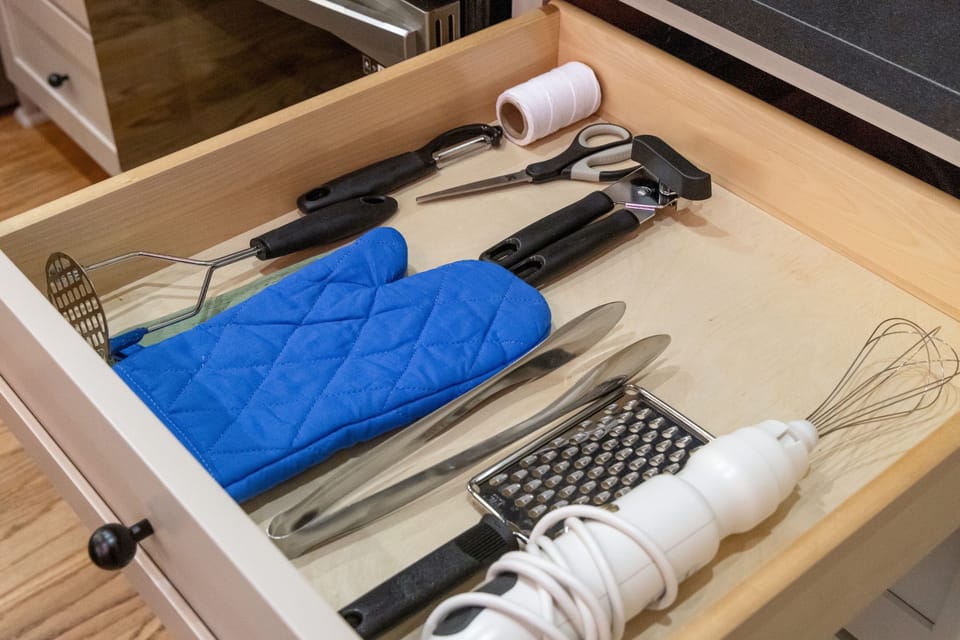 Everything you need, exactly where it should be. 