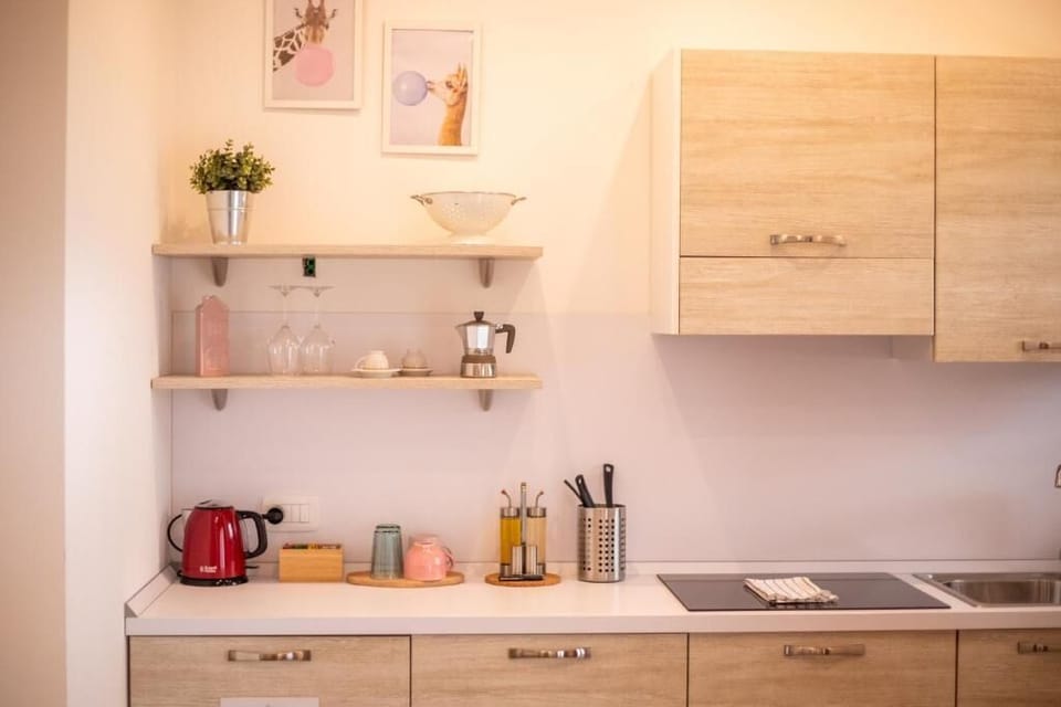 Classic Double Room, Mountain View | Private kitchen