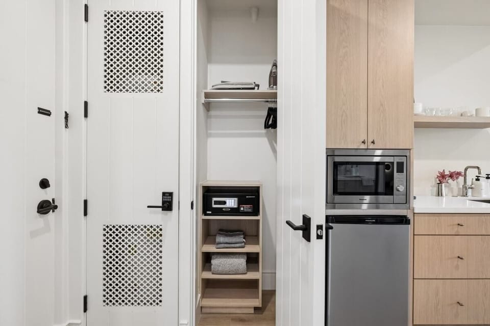 Laptop friendly hotel safe; iron&board and Turkish beach towel