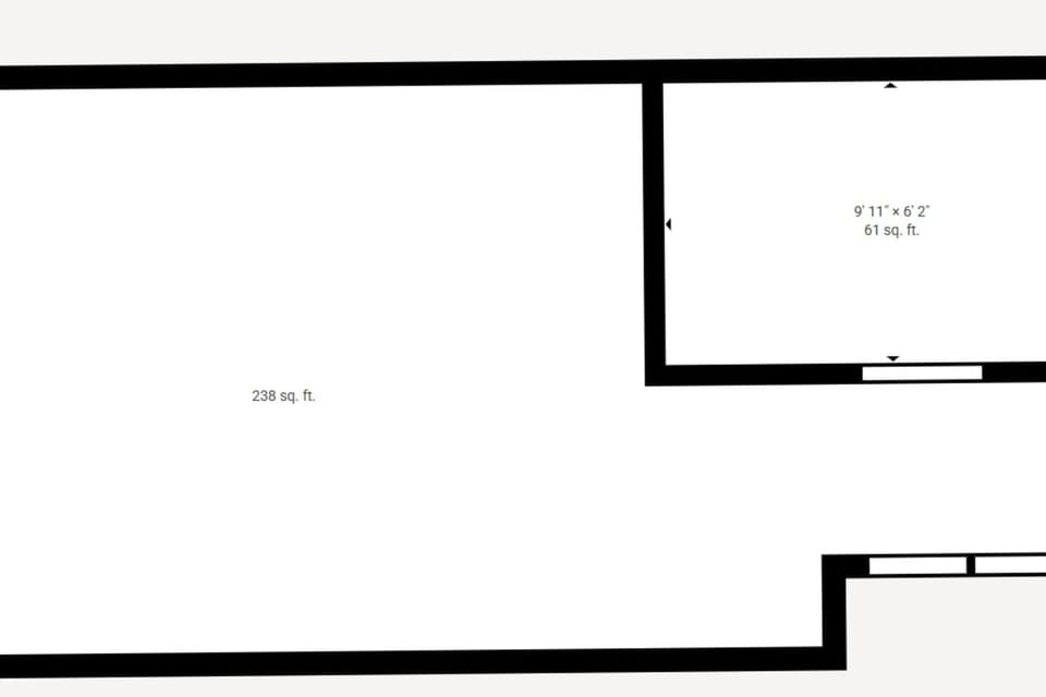 Studio Floorplan xx Square Feet