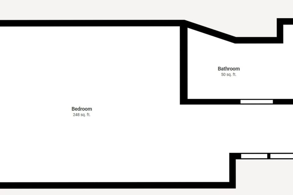 Studio Floorplan xx Square Feet