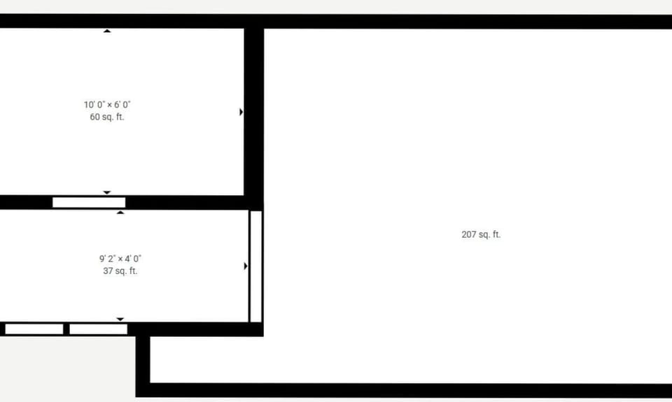 Studio Floorplan xx Square Feet