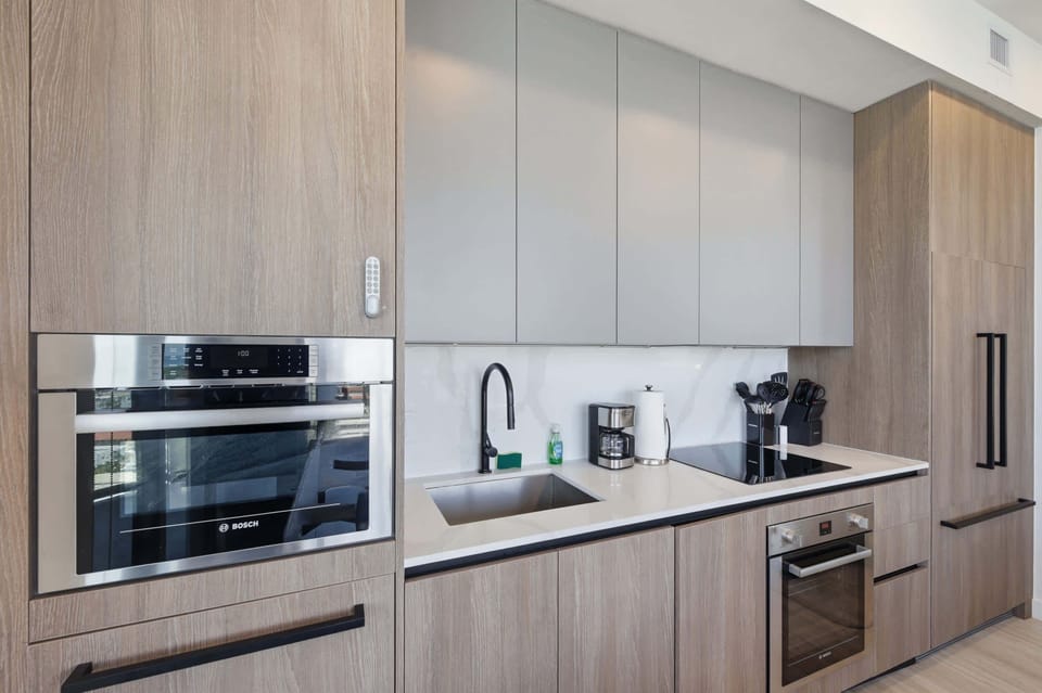 Premium finishes and high-end minimalist design.