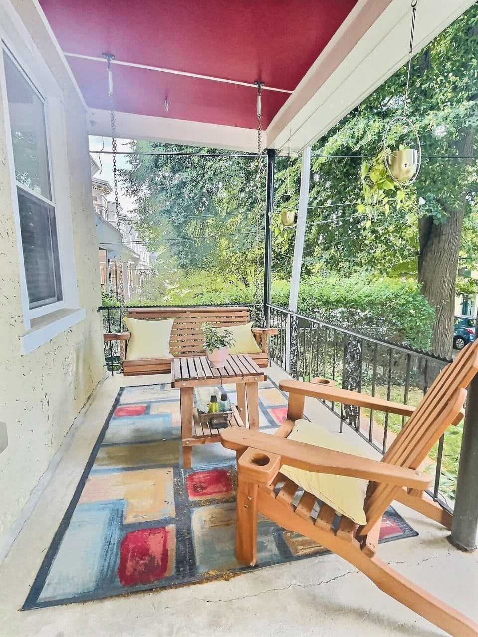 Front porch.
