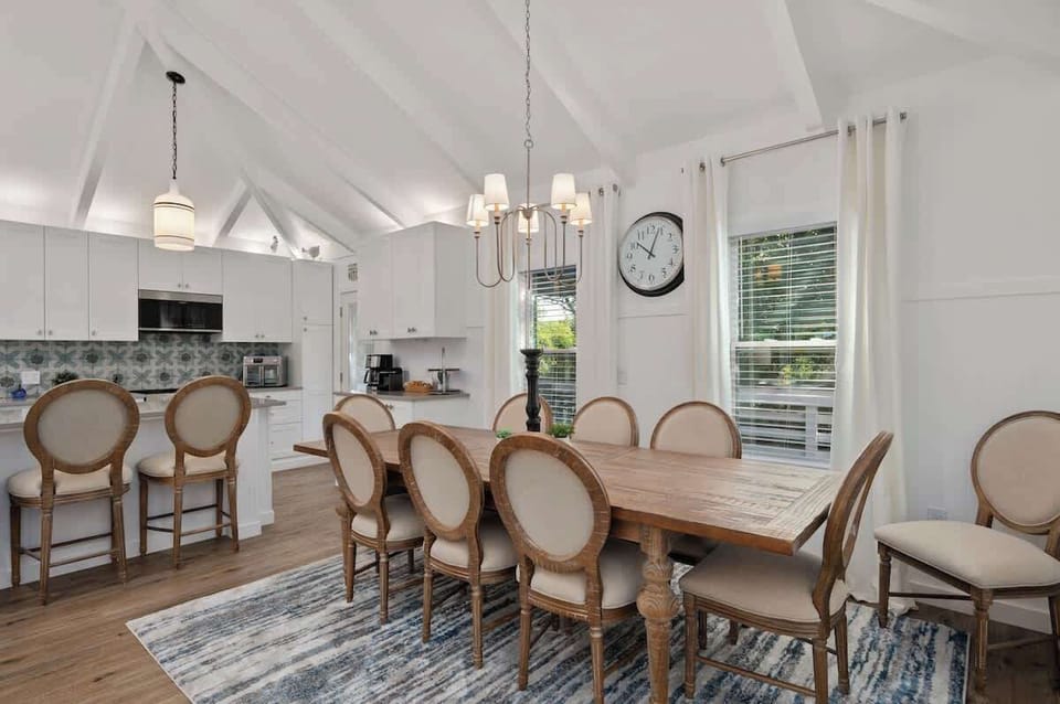 Plenty of room to gather for meals