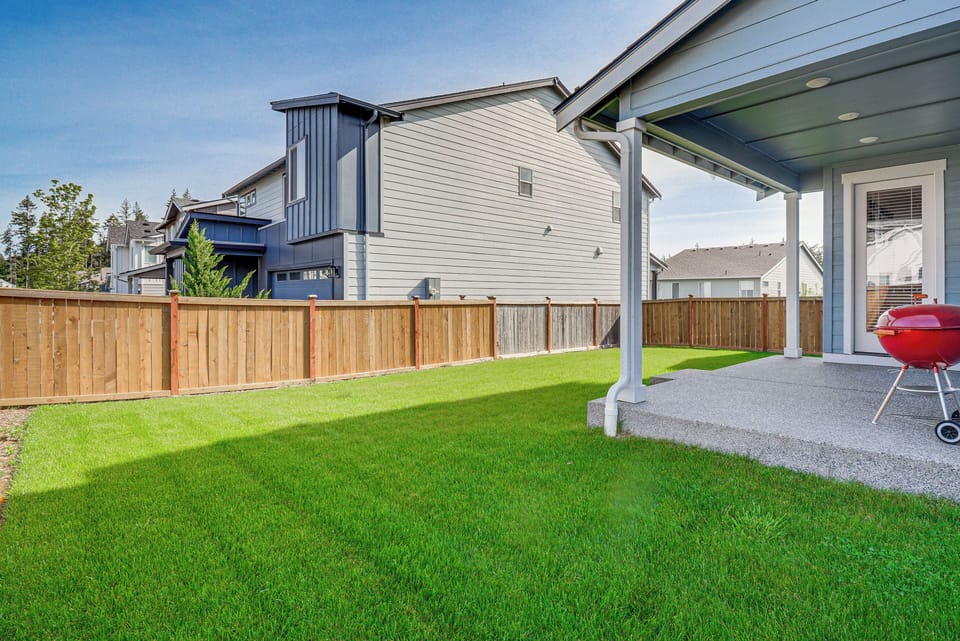 Fenced Backyard