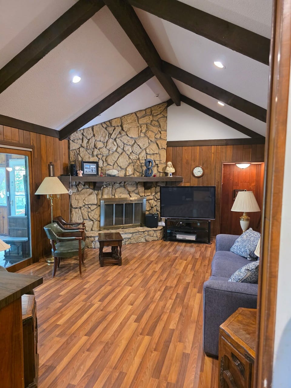 Family Room open to kitchen