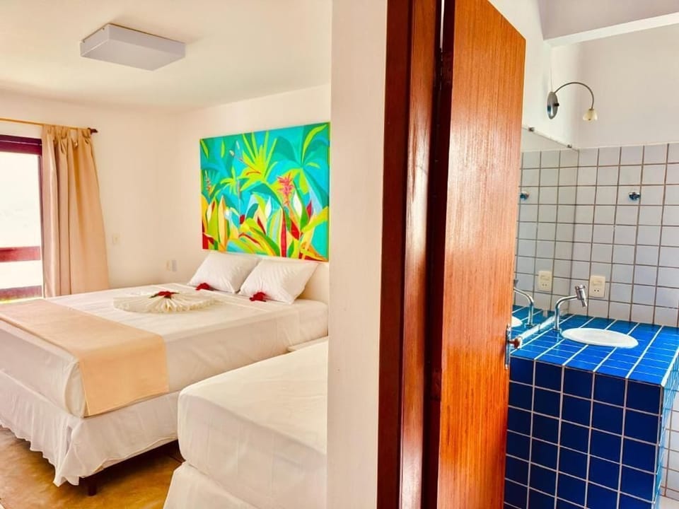 Comfort Triple Room, Balcony, Garden View | Blackout drapes, WiFi (free)