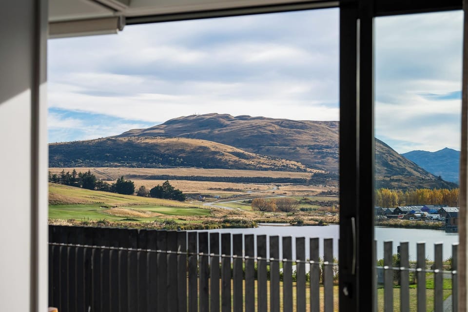 The view from the living area