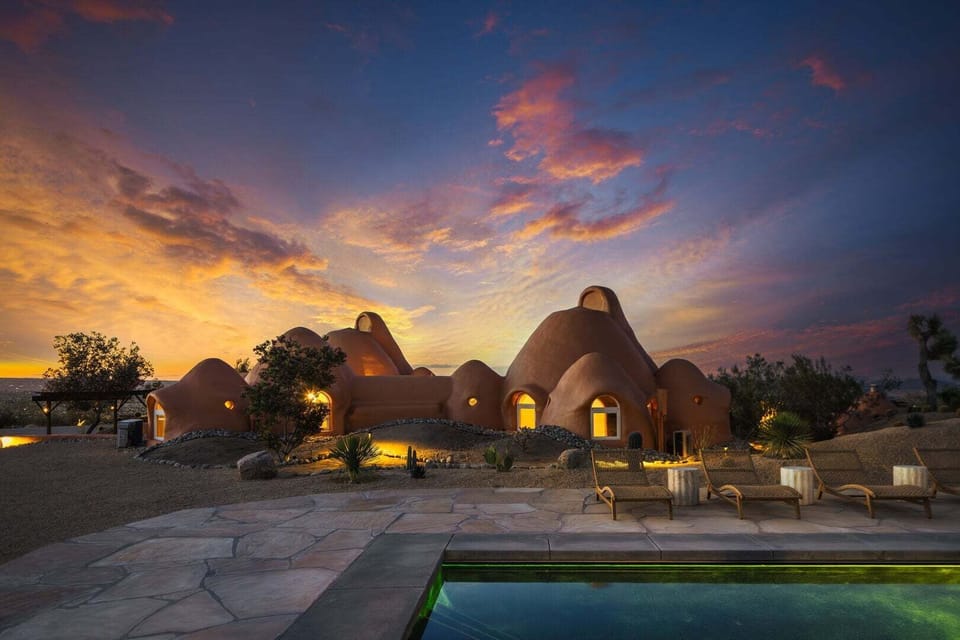 Twilight at Sandora Domes.