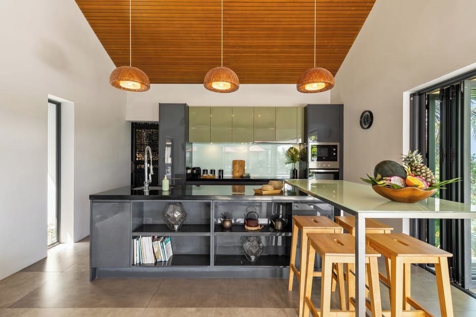Villa, Balcony, Ocean View | Private kitchen