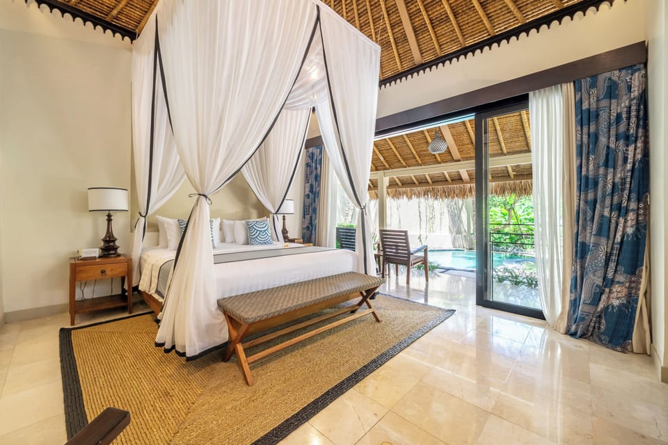 Deluxe Villa, Patio, Pool View | View from room