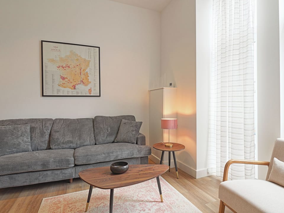 Open plan living space | Apartment 3, The Bath House Apartments - The Bath House Apartments, Ilfracombe