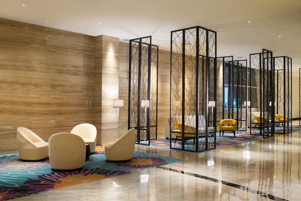 Lobby sitting area