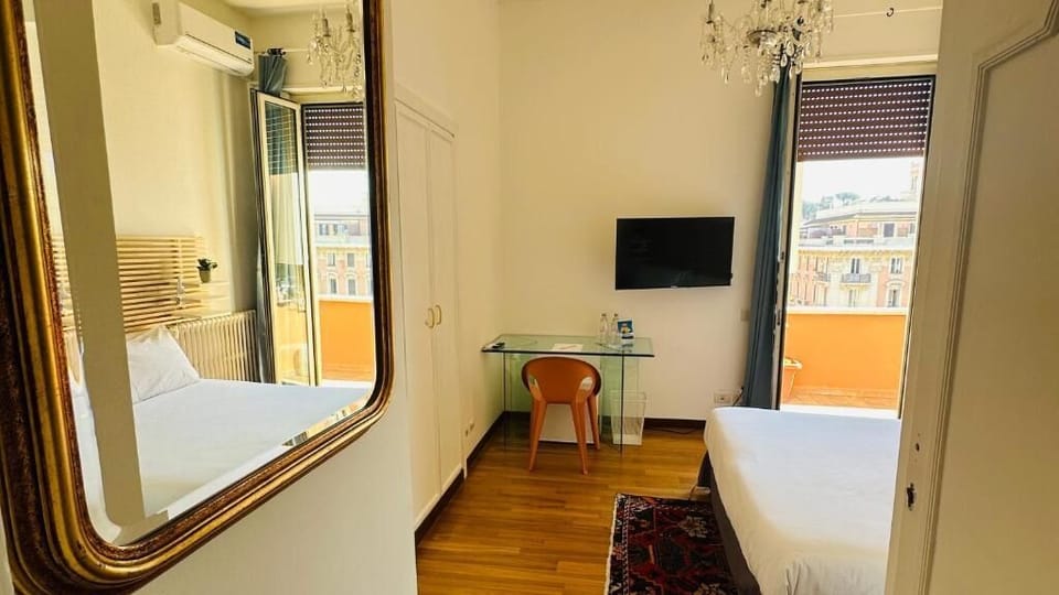 Superior Double Room, Balcony, City View | View from room