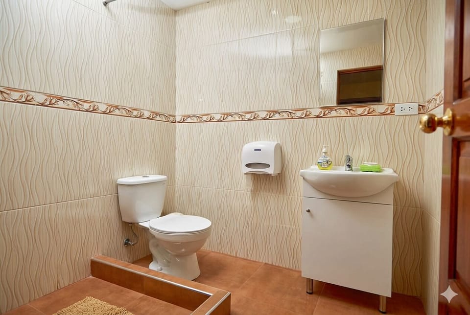 Standard Shared Dormitory, Private Bathroom | Bathroom | Shower, towels, soap, toilet paper