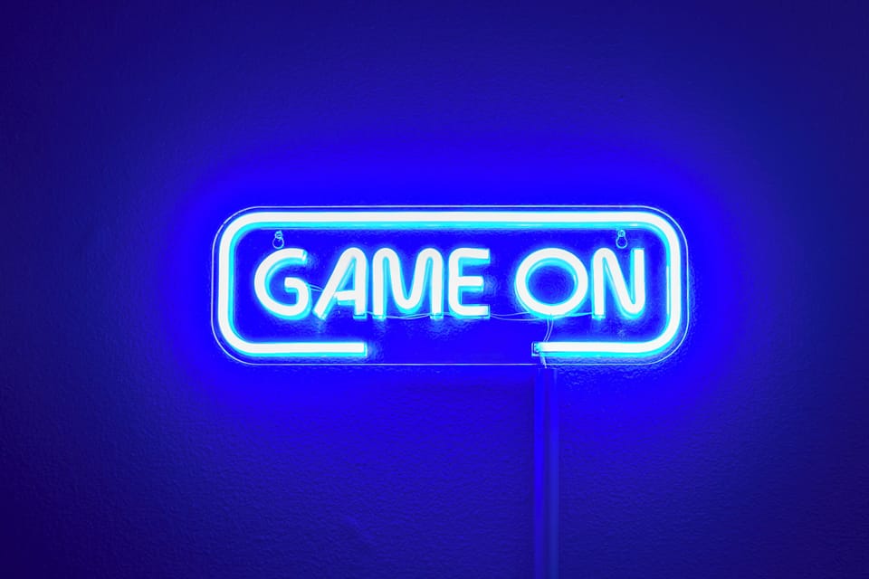 The vibe is set. 'GAME ON'
