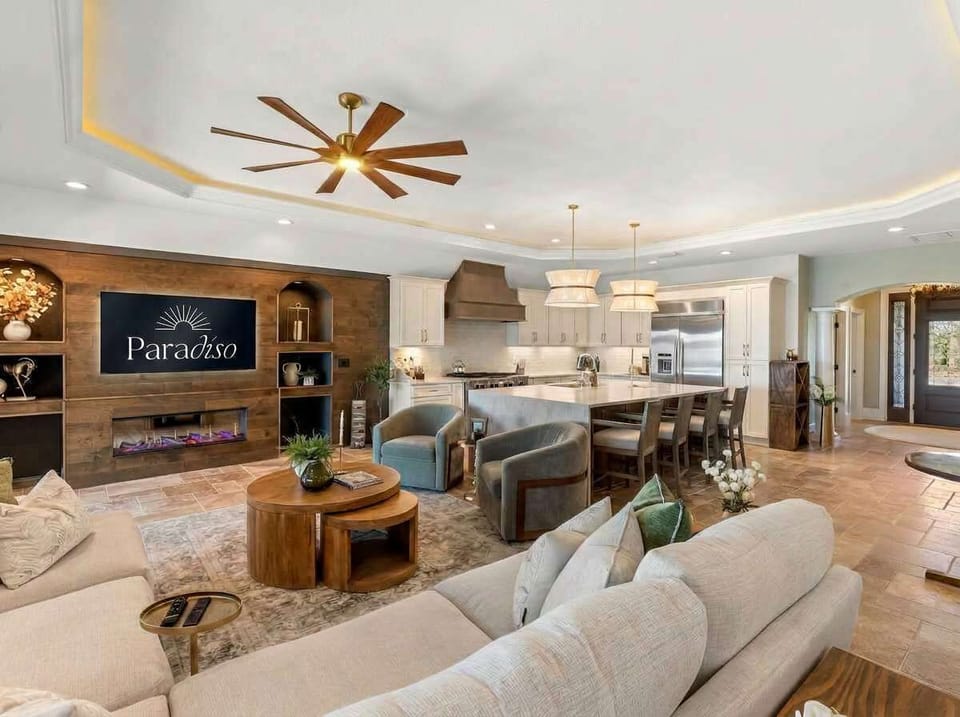 Your Comfort Zone – Our living room is designed for ultimate relaxation, whether you're watching TV or enjoying good company.
