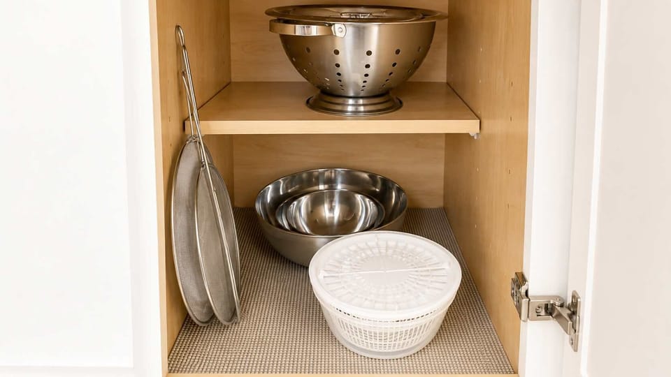 Kitchen Essentials: Fully equipped with shiny cookware for your culinary adventures in Jacksonville!
