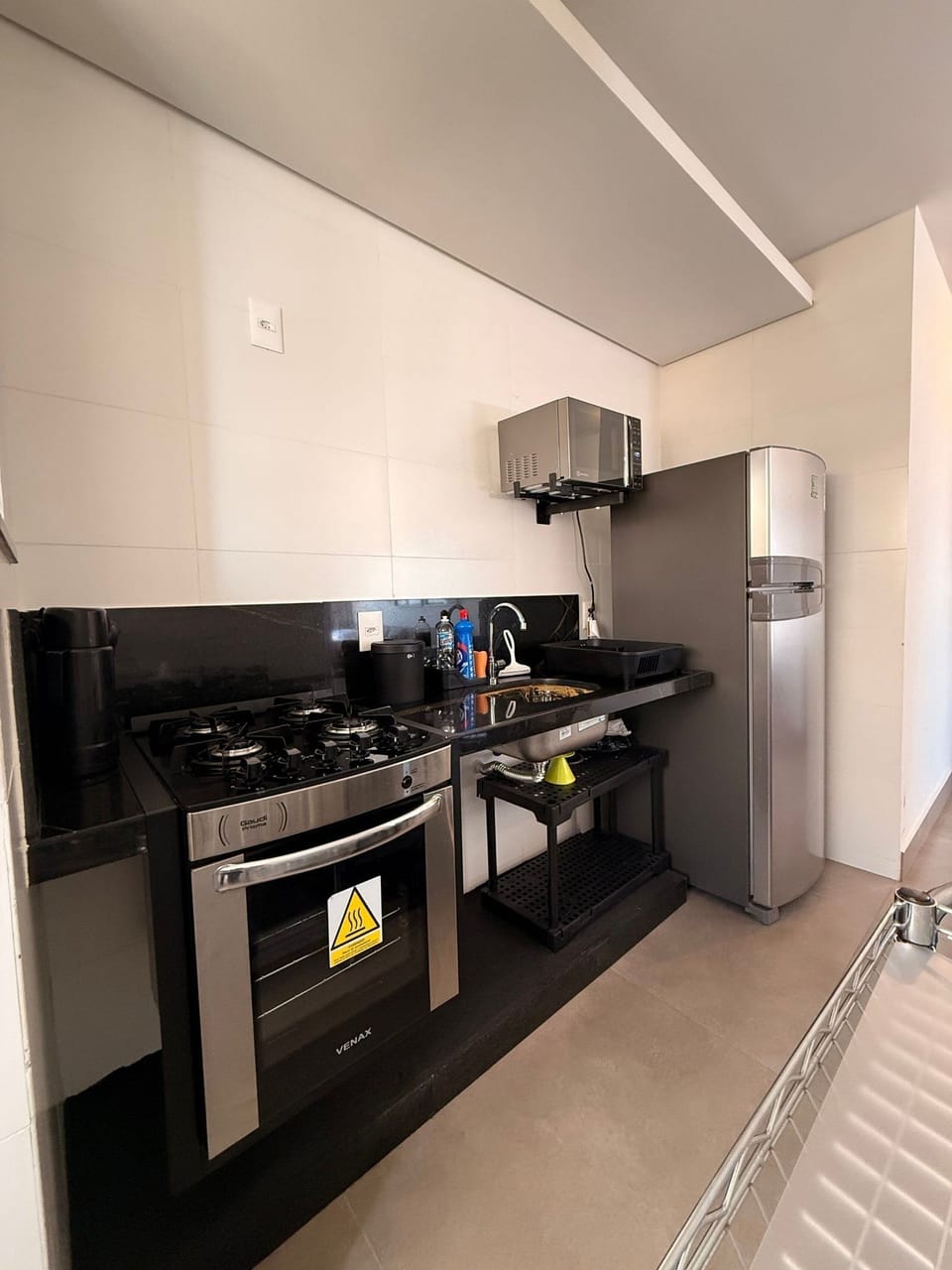 Apartment | Private kitchen | Electric kettle, toaster