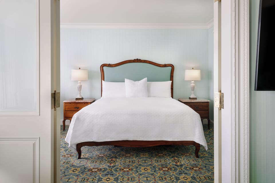 Bedroom. Interior and views may vary based on location and availability