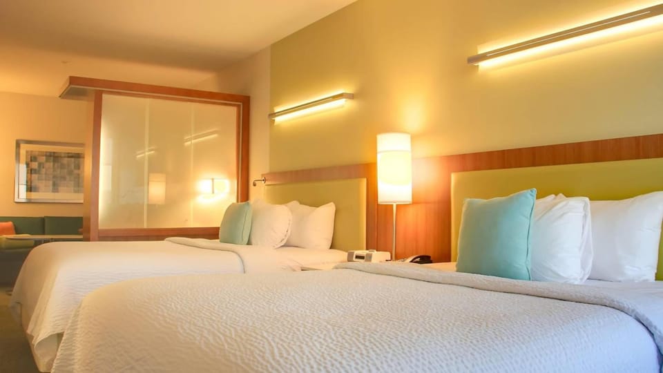 Bedroom. Interior and views may vary based on location and availability
