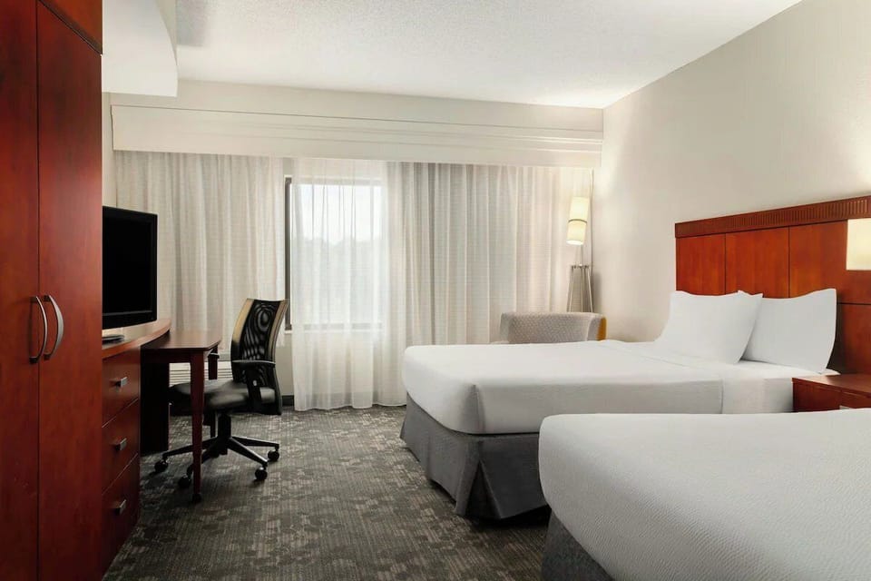 Bedroom. Interior and views may vary based on location and availability.