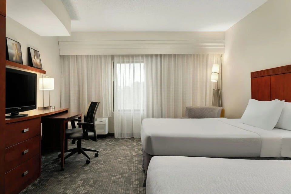 Bedroom. Interior and views may vary based on location and availability.