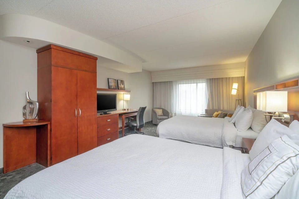 Bedroom. Interior and views may vary based on location and availability.