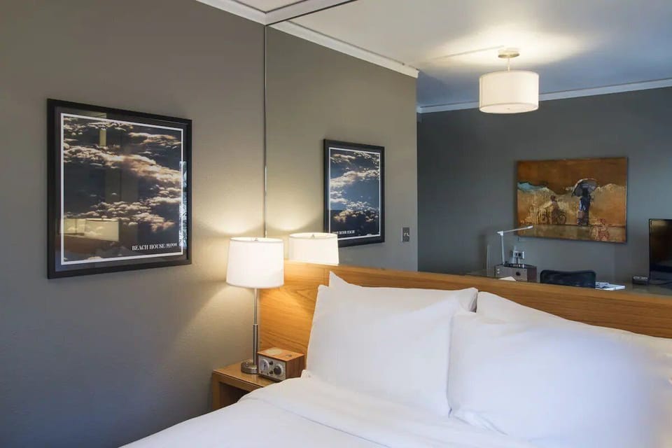 Bedroom. Interior and views may vary based on location and availability.