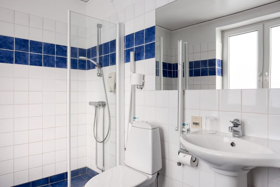 Single Room | Bathroom | Hair dryer (on request), towels