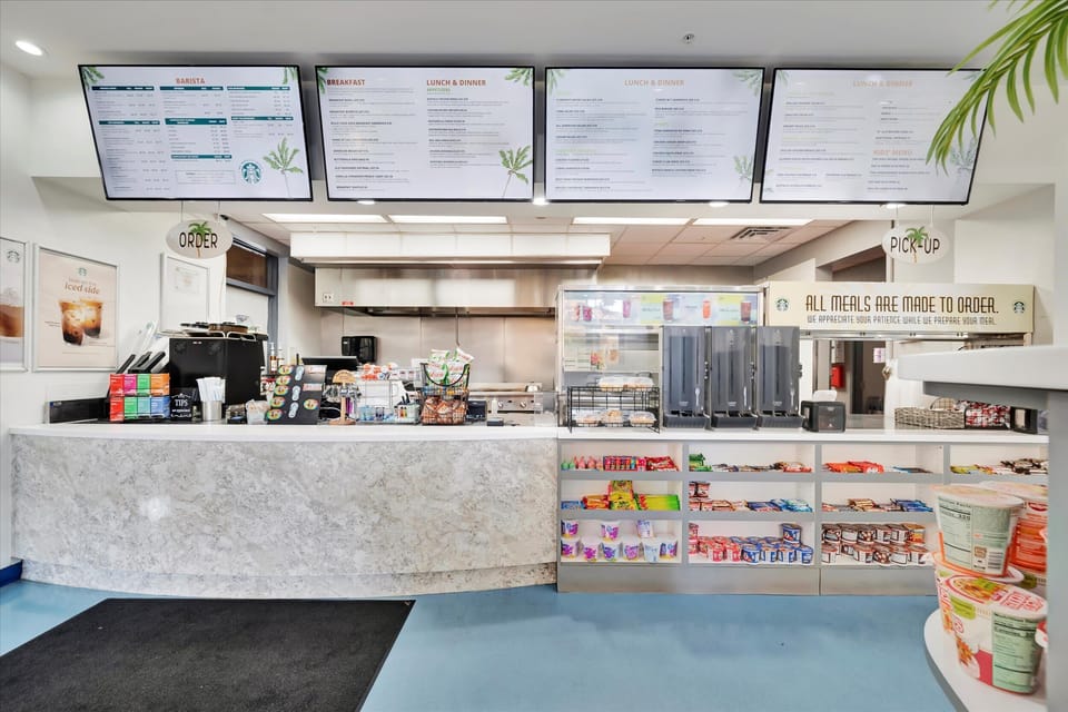 Coffee shop and cafe!