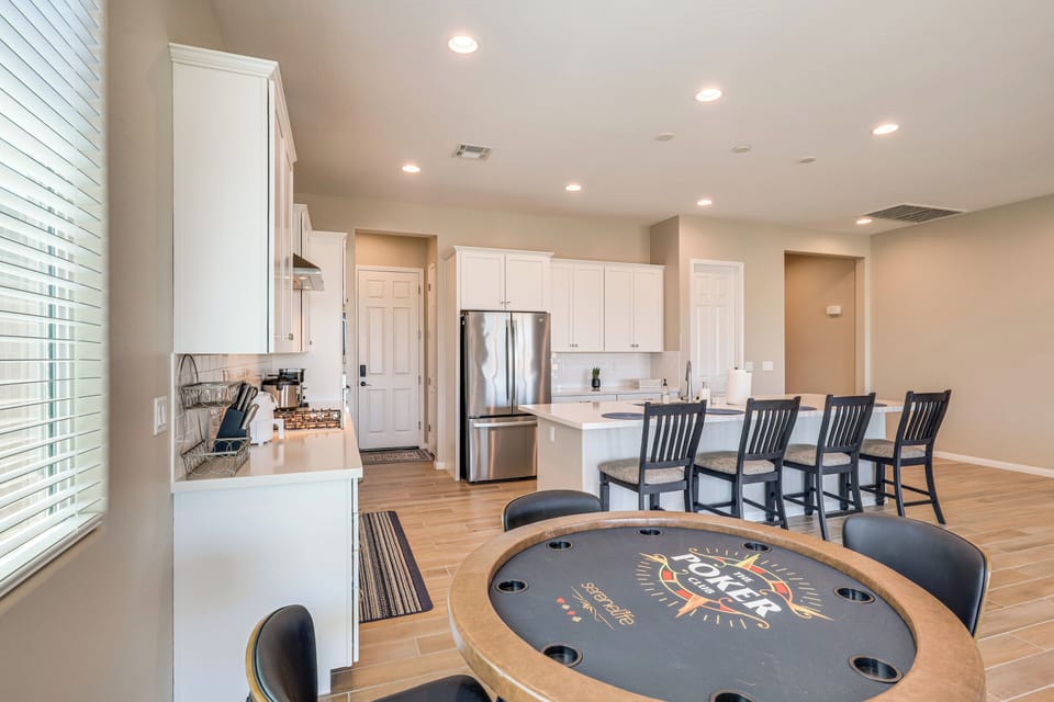 Property Interior | Single-Story Home | Free WiFi | Central A/C & Heating
