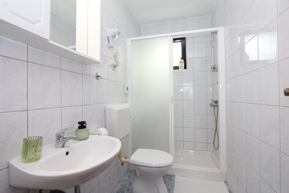 Room, Balcony | Bathroom | Shower, hair dryer, towels, toilet paper