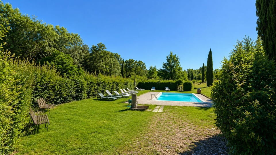 Autumn, Pool, Spring, Summer