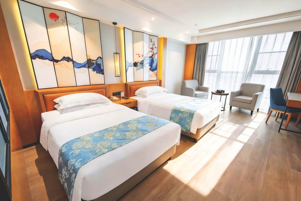 Double Room | In-room safe, blackout drapes, soundproofing, iron/ironing board
