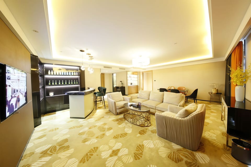 Deluxe Double Room | In-room safe, blackout drapes, soundproofing, iron/ironing board