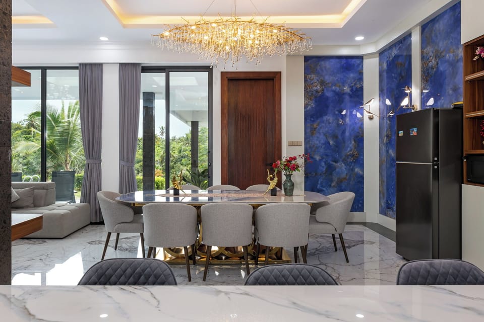 Design Villa, 3 Bedrooms, Private Pool, Hill View | Dining