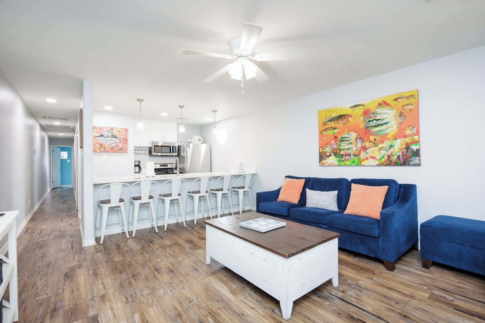 Open-concept living made for gathering and relaxing