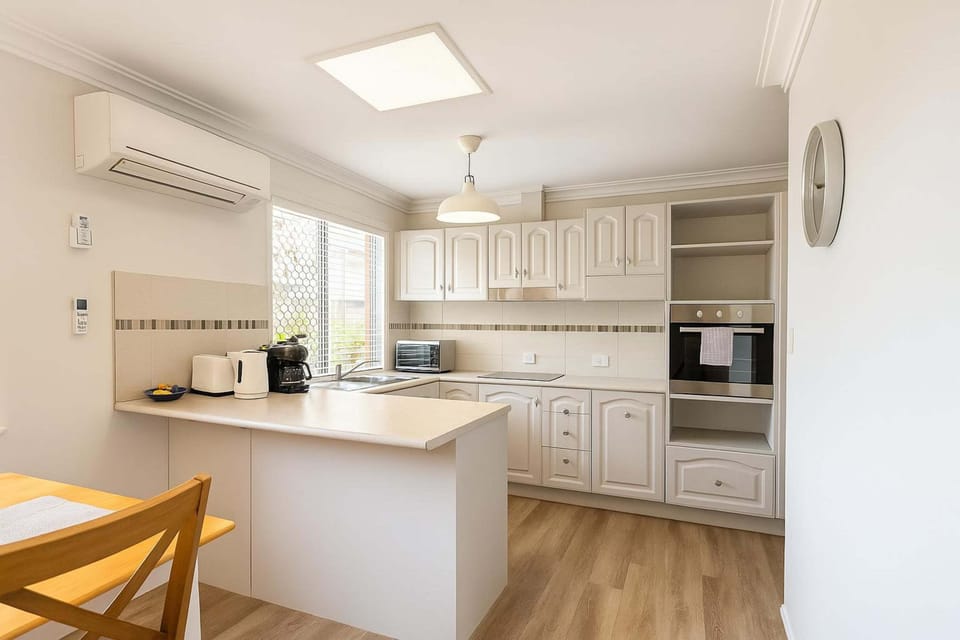 Functional kitchen with everything needed for cooking