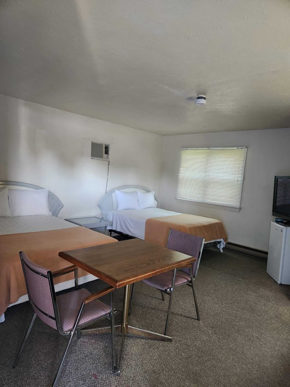 Room, 2 Double Beds, Non Smoking | Blackout drapes, free WiFi, bed sheets