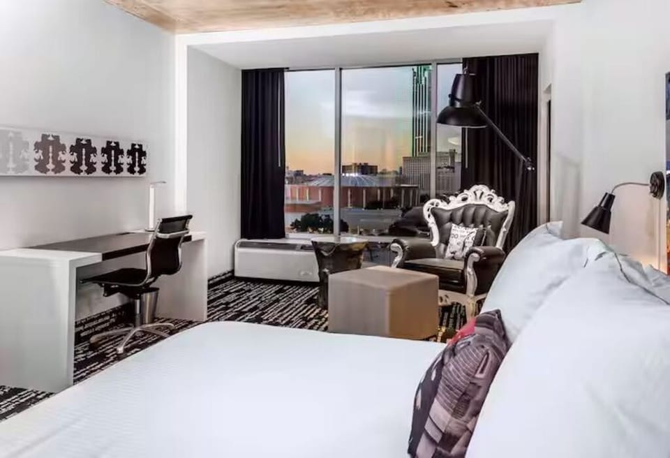 Bedroom. Interior and views may vary based on location and availability