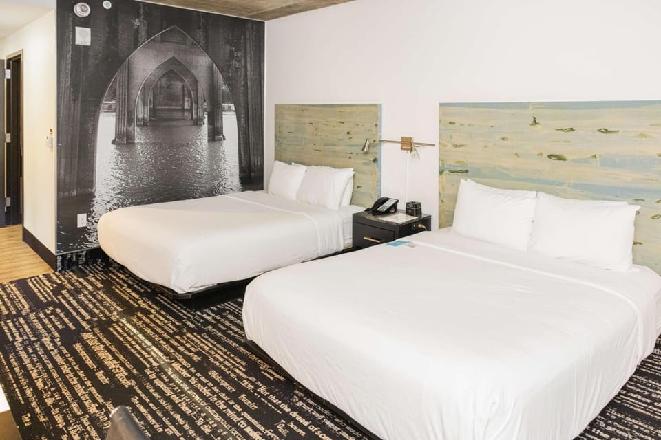 Bedroom. Interior and views may vary based on location and availability