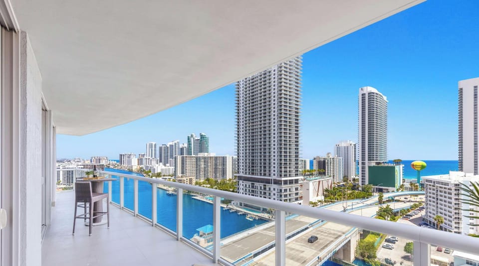 Apartment and balcony views
